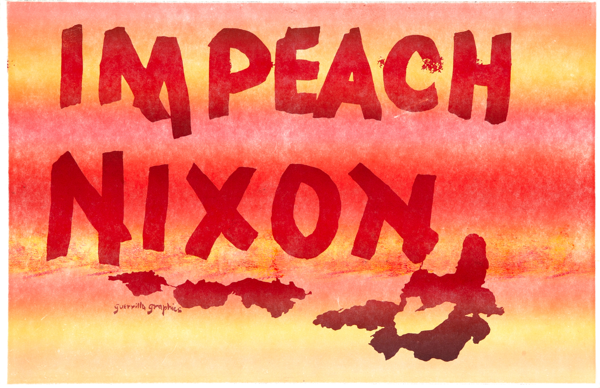 Impeach Nixon Original Protest Poster