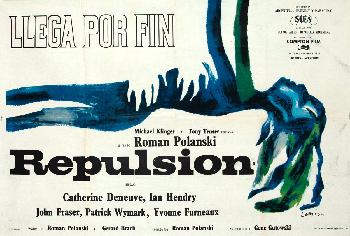 Repulsion Original Argentinian Movie Poster