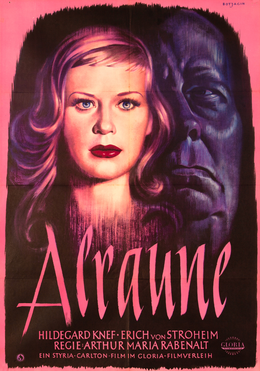 Alrauna (Unnatural) 1 Sheet German Movie Poster 