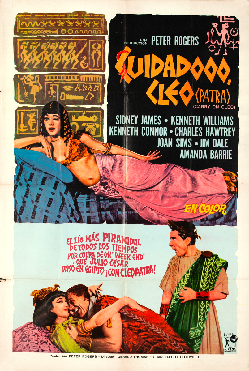 Carry On Cleo 1 Shot Spanish Movie Poster