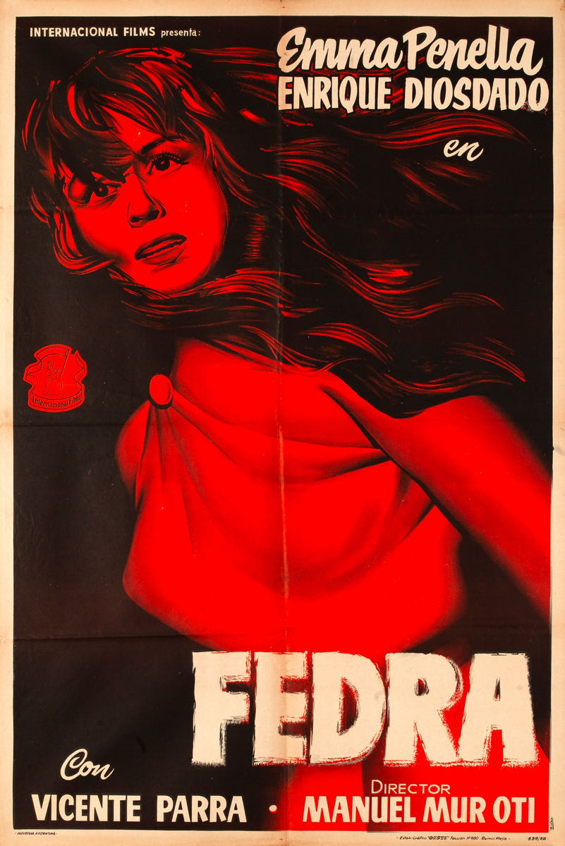 Fedra, the Devil's Daughter Argentinian Movie Poster