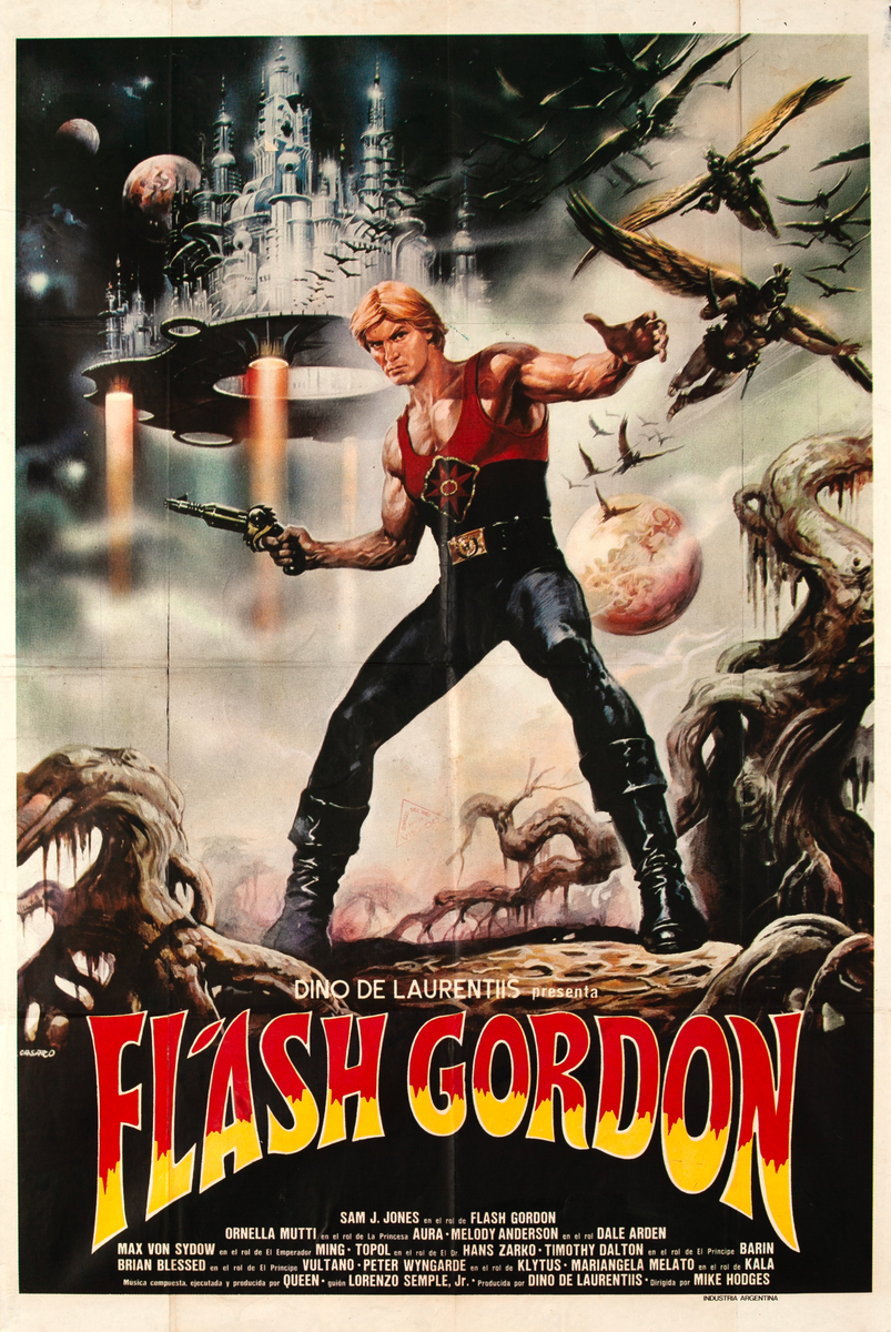 Flash Gordon Argentinian 1 Sheet Movie Poster