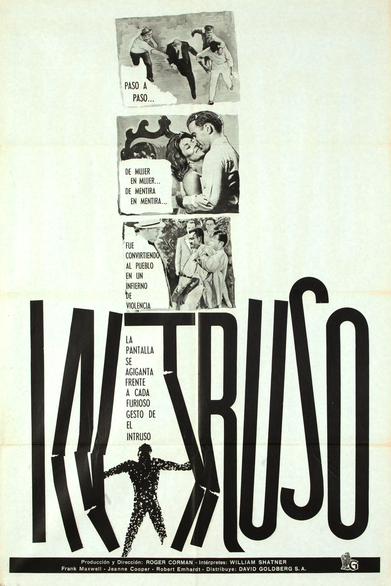 The Intruder (I Hate Your Guts) Argentinian 1 Sheet Movie Poster