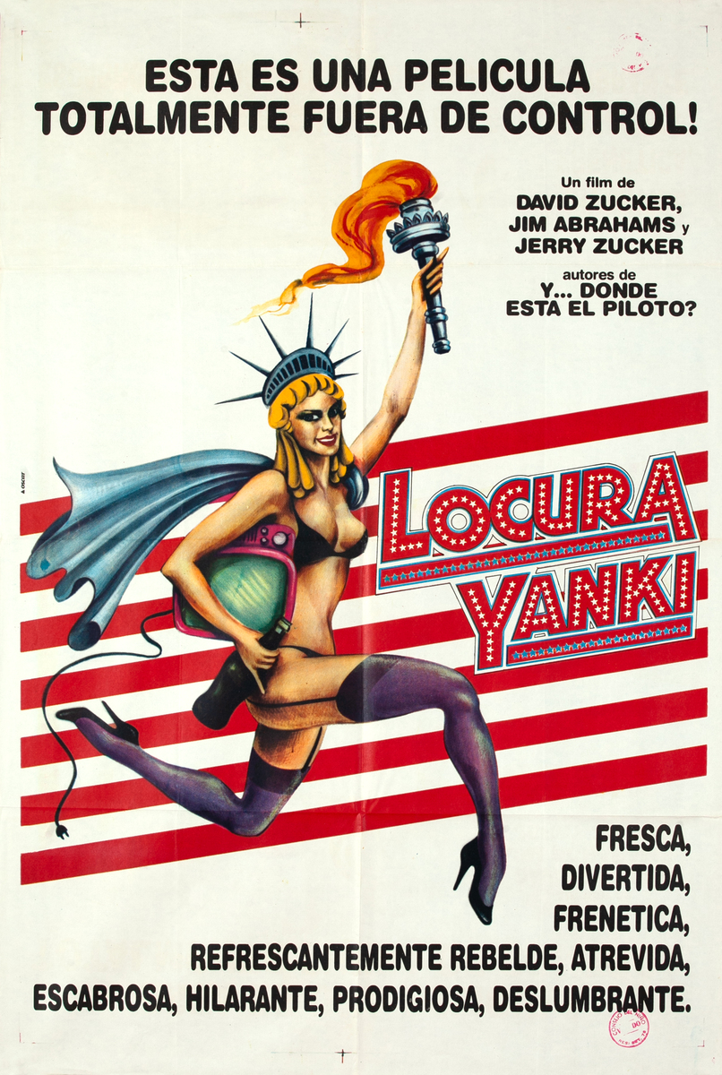 Locura Yanki 1 Sheet Argentinian Movie Poster