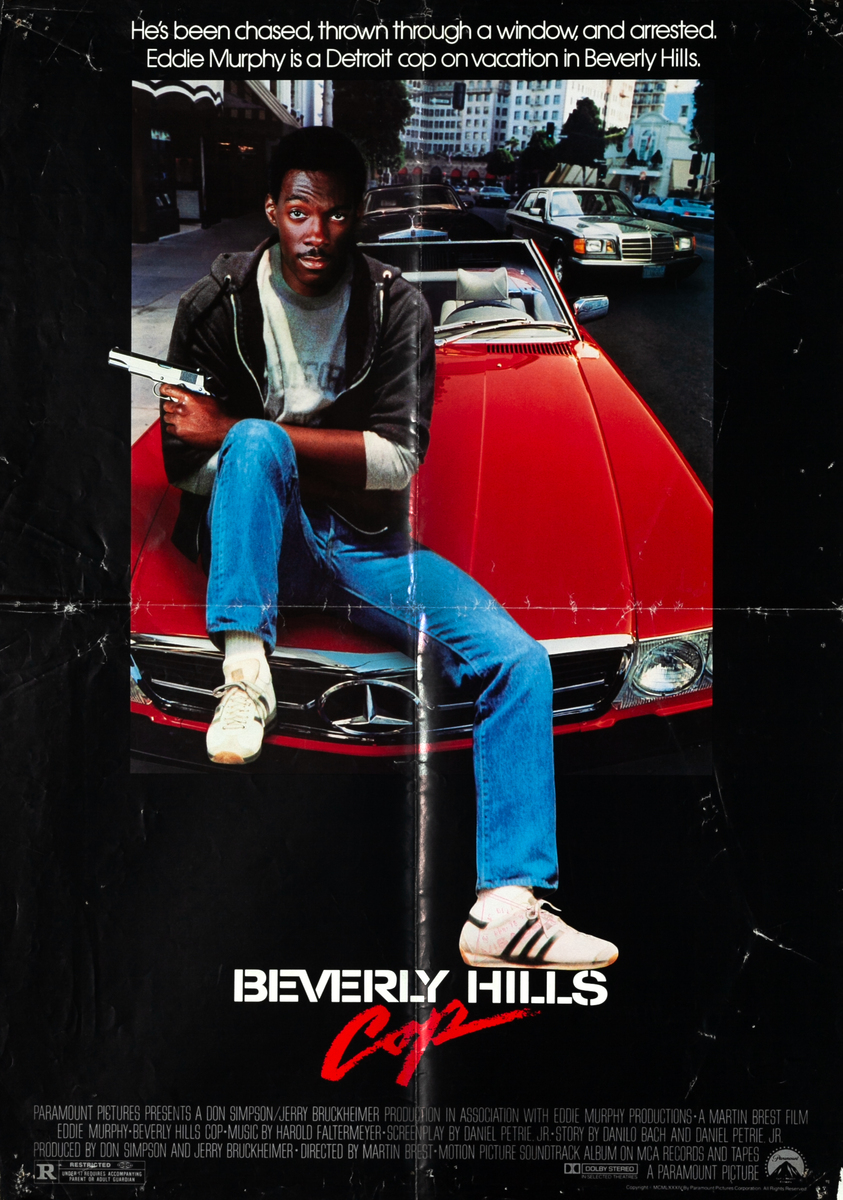 Beverly Hills Cop Spanish Movie Poster