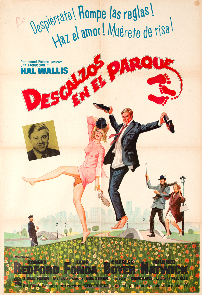 Barefoot in the Park, Spanish 1 Sheet Movie Poster