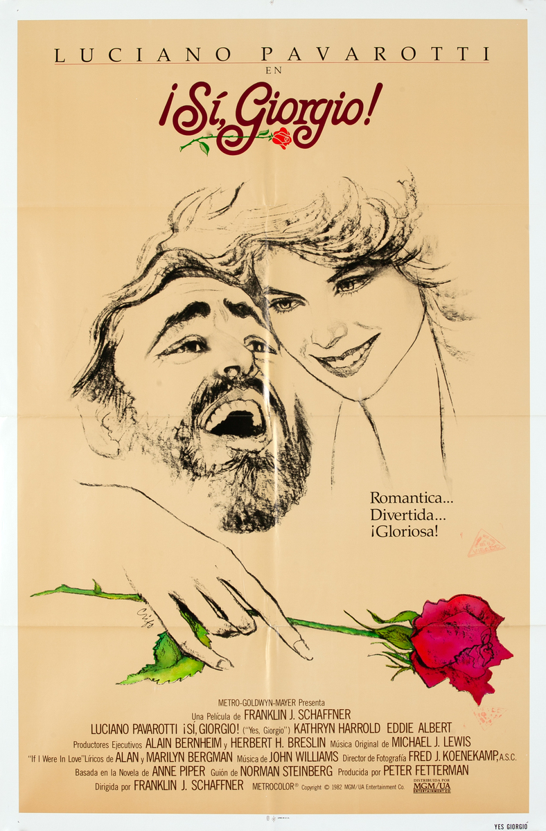 Yes Giorgio 1 Sheet Spanish Movie Poster