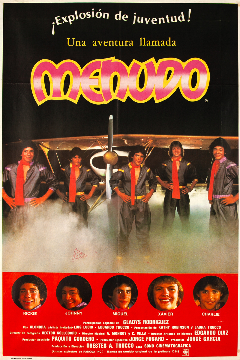 Menudo: La Pelicula Spanish 1 Sheet Movie Poster 