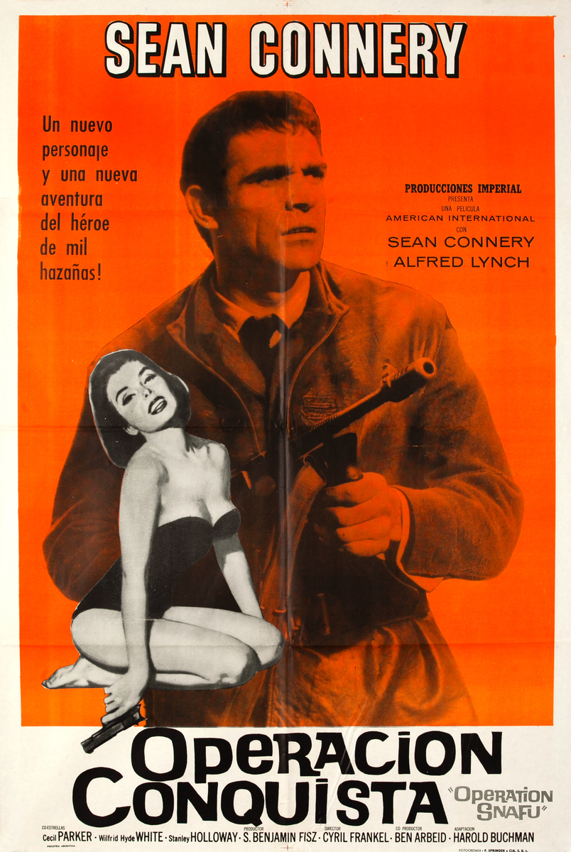 Operation Snafu Argentinian 1 Sheet Movie Poster