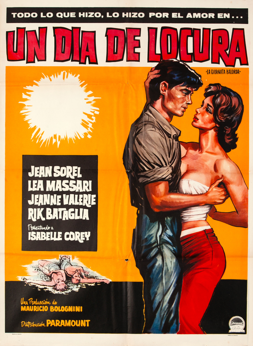 Un Dia de Locura 1 Sheet Movie Poster 