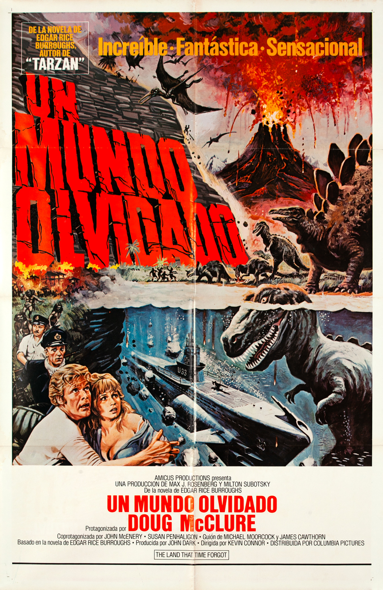 The Land That Time Forgot Spanish 1 Sheet Movie Poster 