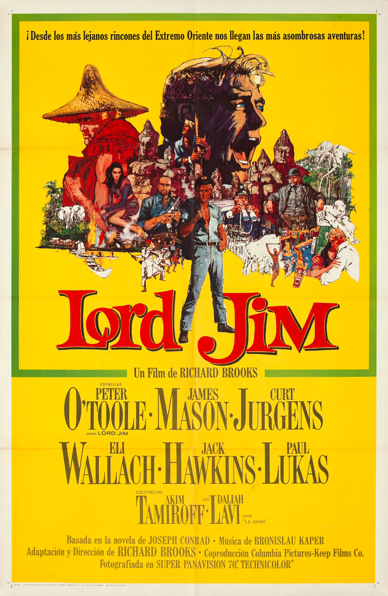 Lord Jim 1 Sheet Spanish Movie Poster