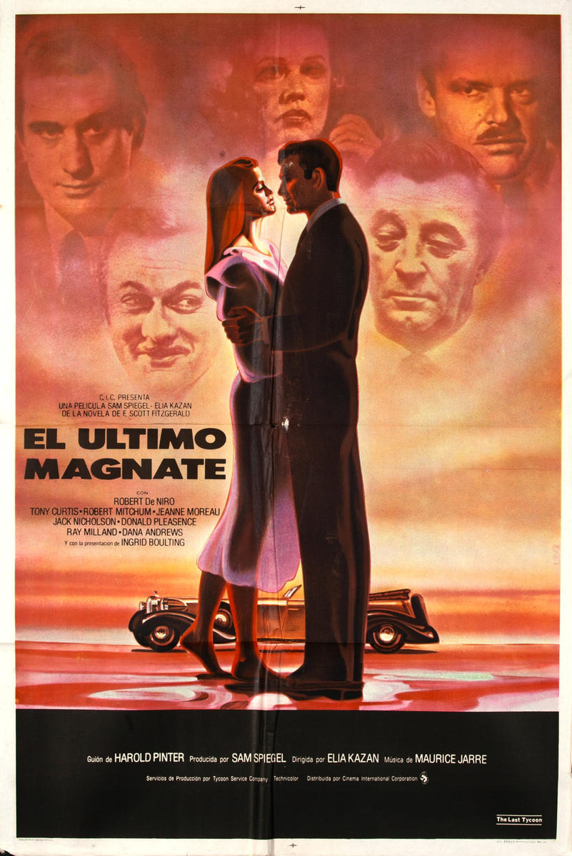 The Last Tycoon Argentinian 1 Sheet Movie Poster