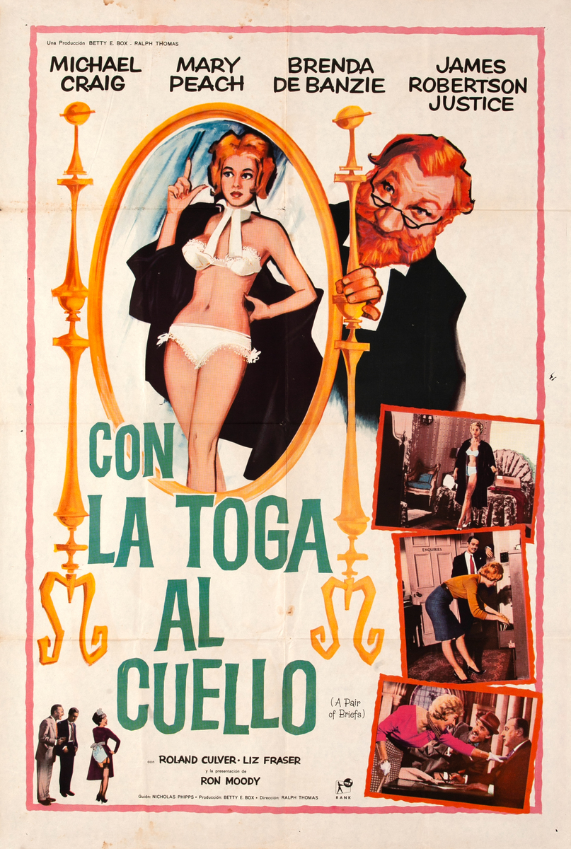 A Pair of Briefs Spanish 1 Sheet Movie Poster