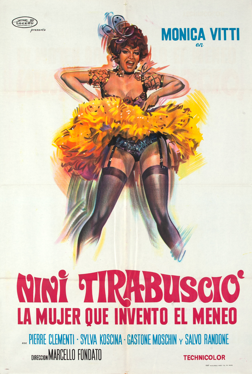 Nini Tirabuscio La Mujer que Invento El Meneo Argentinian Movie Poster