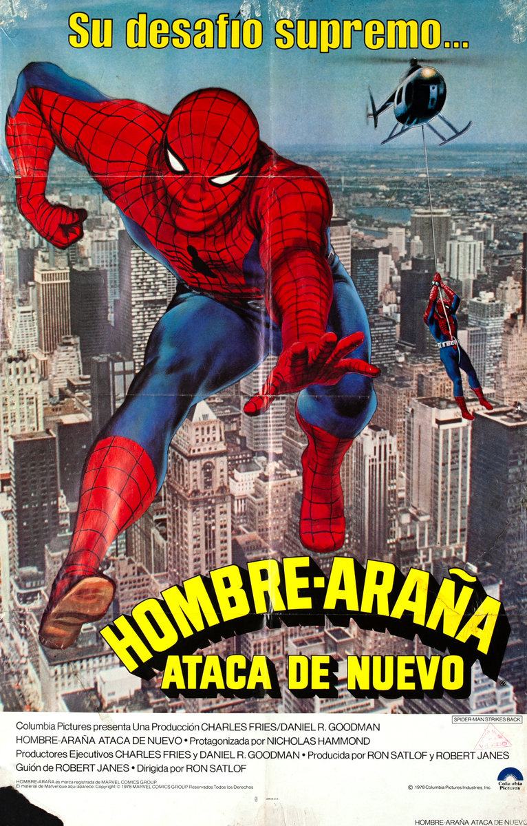  Spider-Man Strikes Back Movie Poster