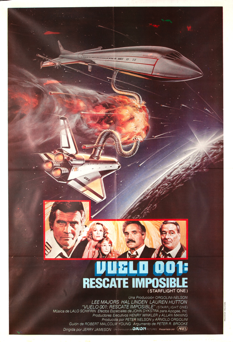 Starflight: The Plane That Couldn't Land Argentinian Movie Poster