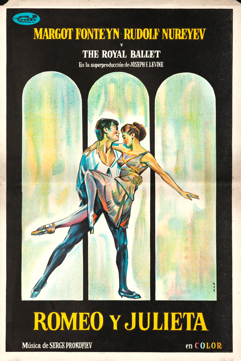 Romeo and Juliet Spanish Movie Poster