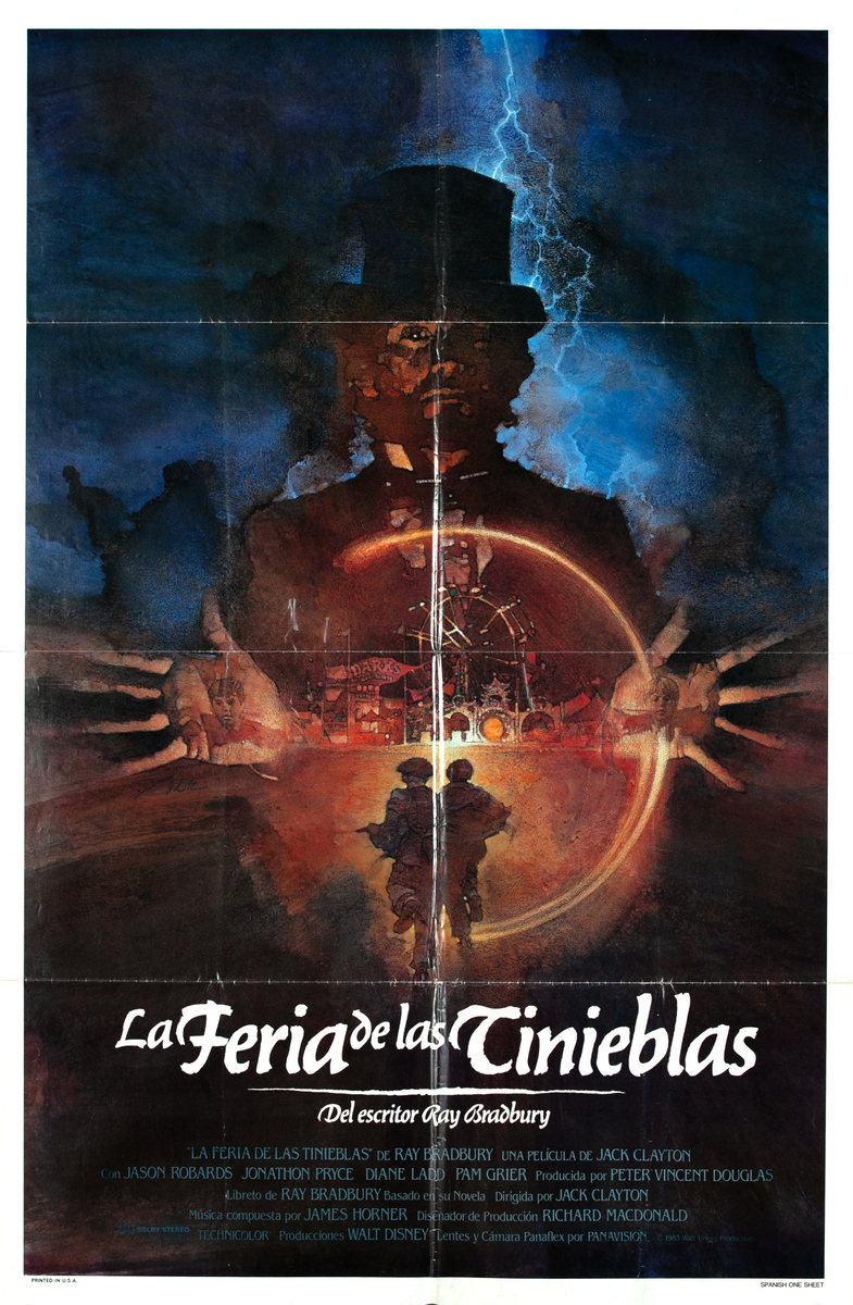 Something Wicked This Way Comes Spanish 1 Sheet Movie Poster