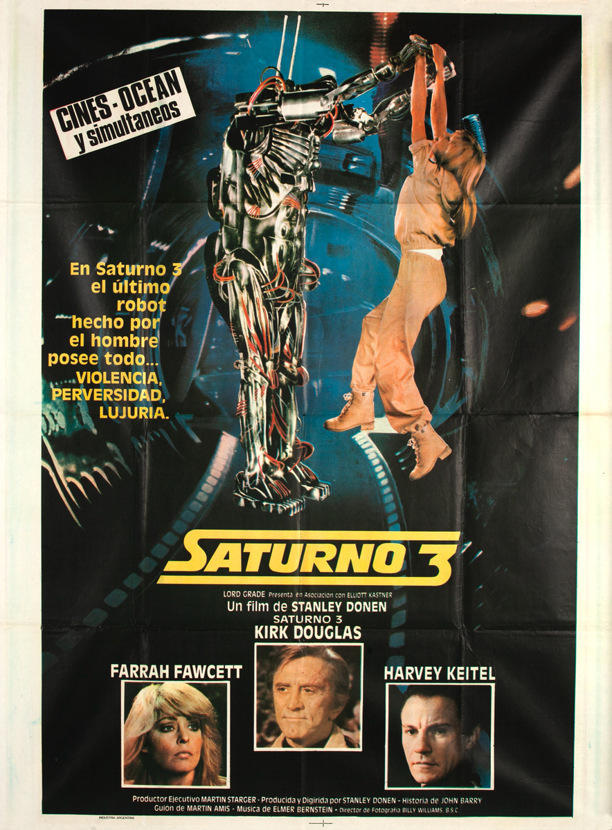 Saturn 3 large format Spanish Movie Poster 