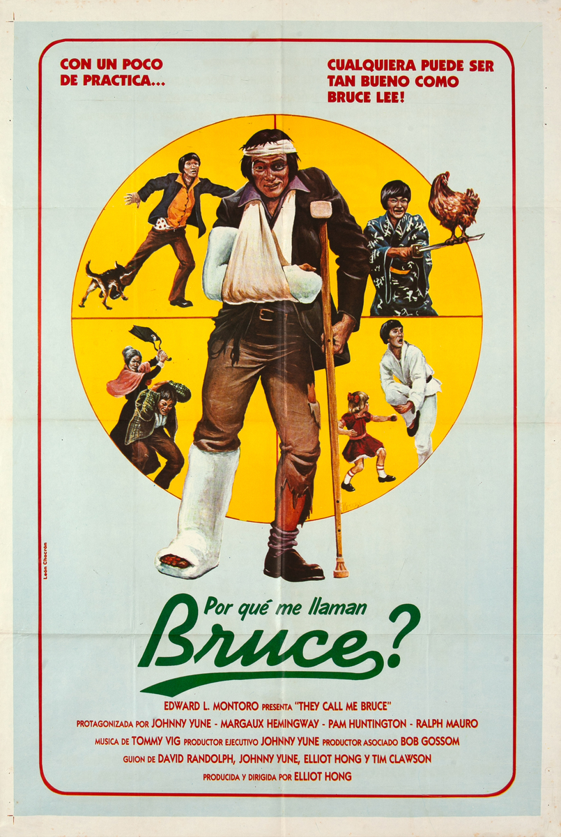 They Call Me Bruce? Argentinian Movie Poster