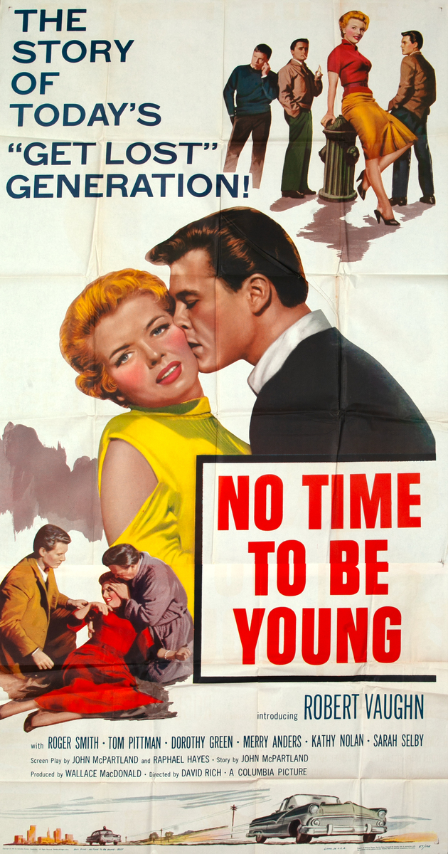 No Time to be Young, 3 Sheet Movie Poster