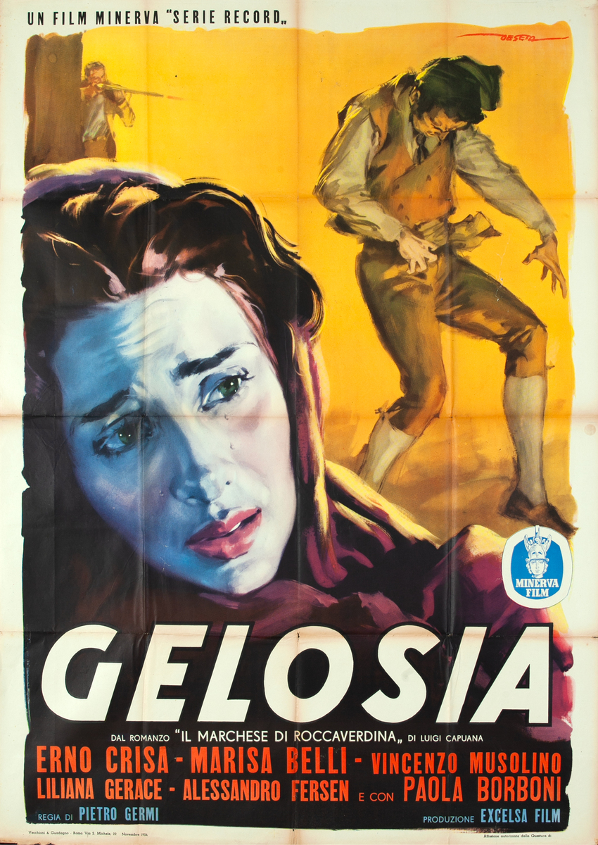 Gelosia (Jealousy) Italian 2 Fogli Movie Poster