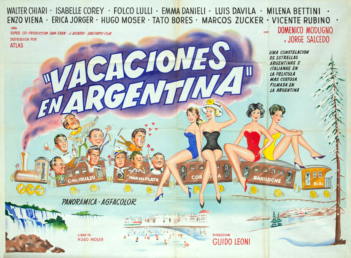 Vacanze in Argentina Large Format Spanish Movie Poster