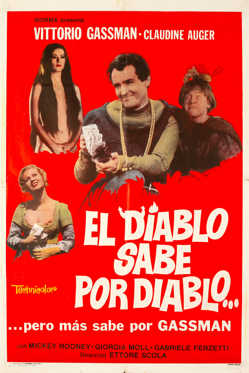 The Devil in Love i Sheet Spanish Movie Poster