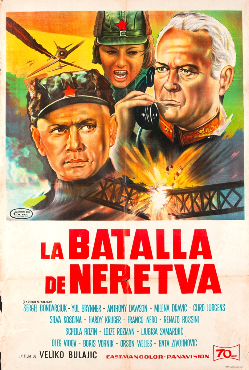 Battle of Neretva Argentinian Movie Poster