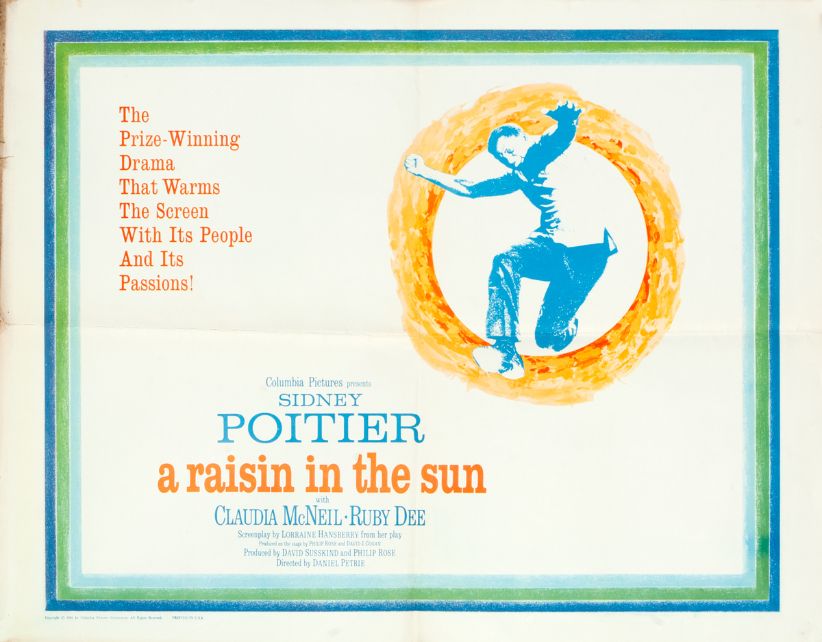 A Raisin in the Sun, 1/2 sheet Movie Poster