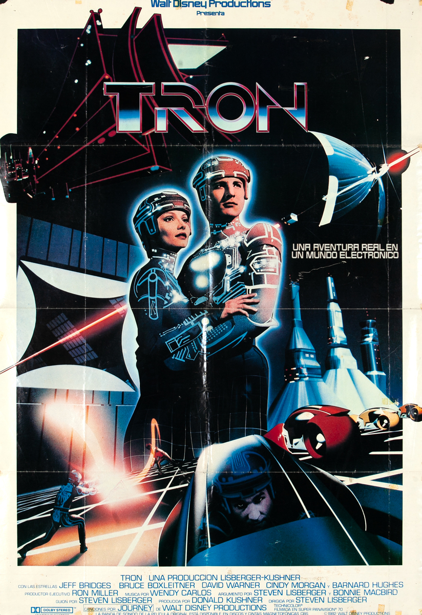 Tron, 1 Sheet Spanish Movie Poster