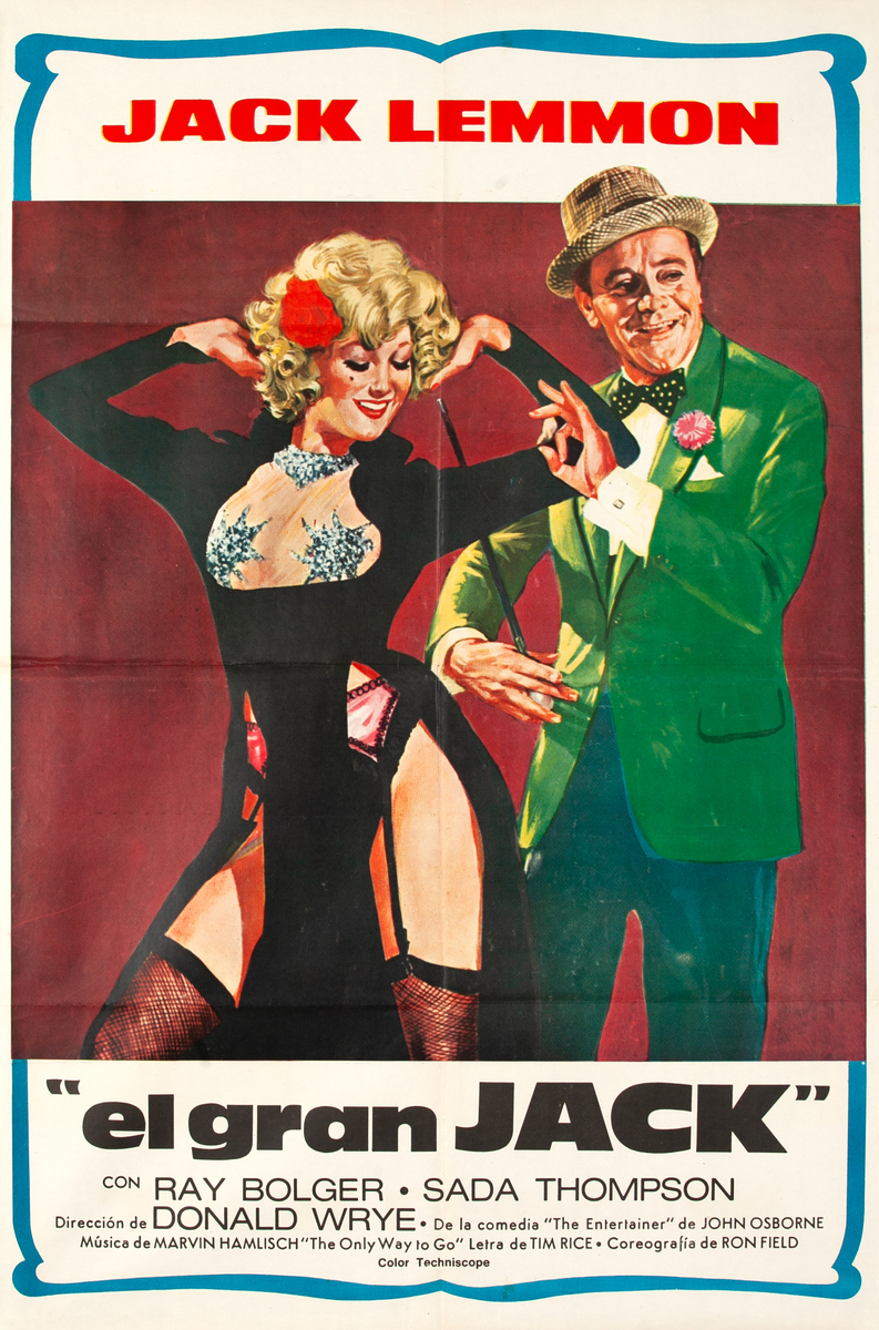 The Entertainer, el gran Jack - Argentinian Movie Poster