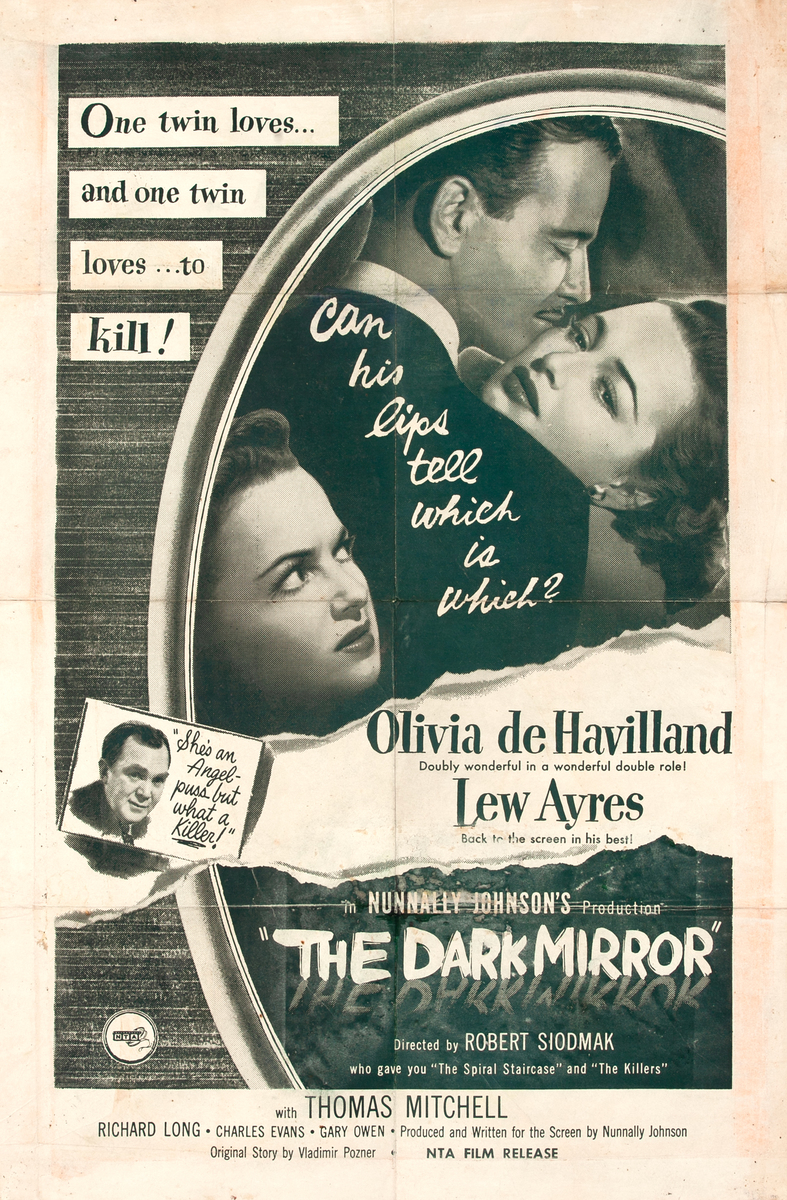 The Dark Mirror 1 Sheet Movie Poster