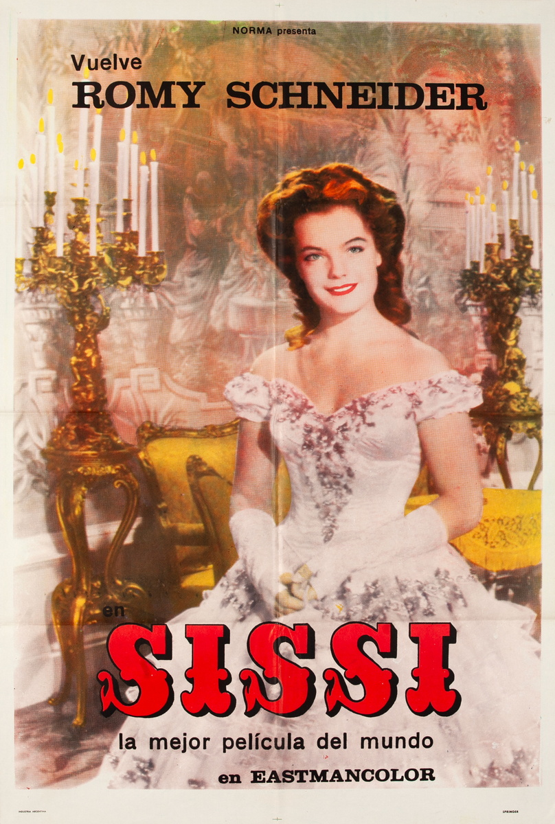 Sissi: The Young Empress Argentinian Movie Poster