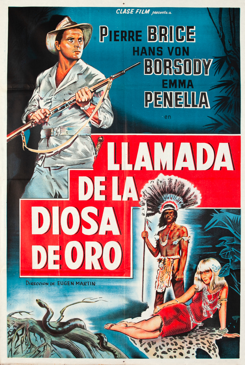 Golden Goddess of Rio Beni Argentinian Movie Poster