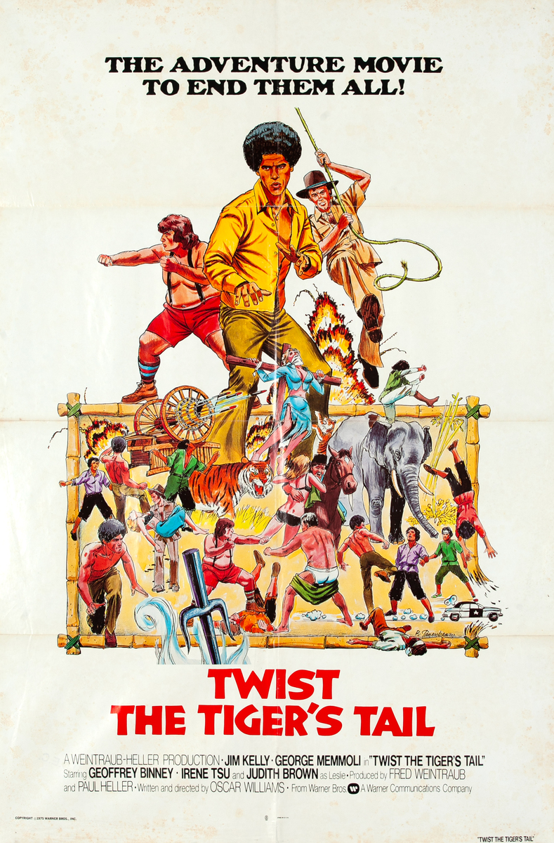 Twist the Tiger's Tail 1 Sheet Movie Poster