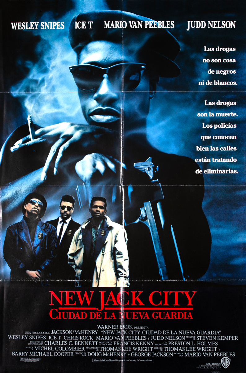 New Jack City, Spanish 1 Sheet Movie Poster