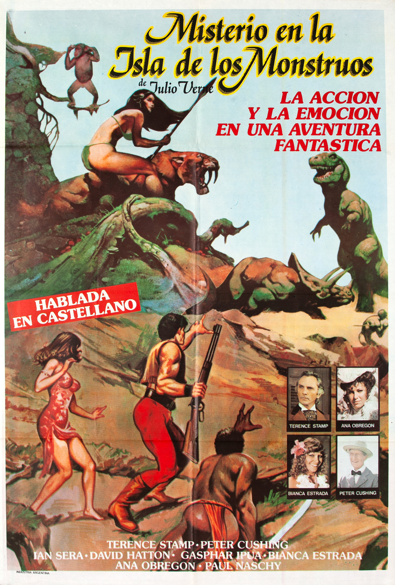 Misterio en la Isla de los Monstruos  Argentinian Movie Poster