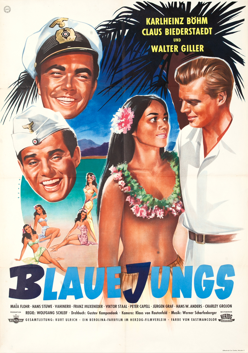 Blaue Jungs German Movie Poster