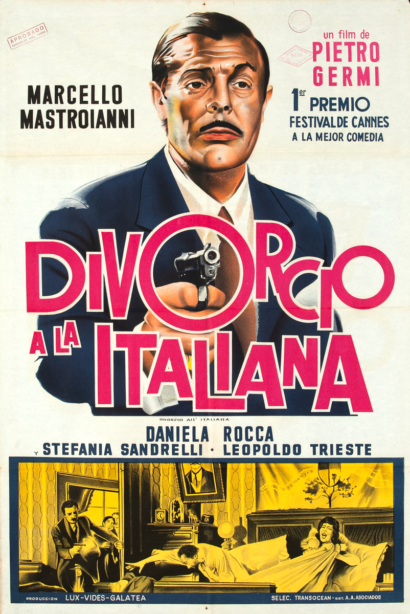 Divorce - Italian Style Argentinian Movie Poster