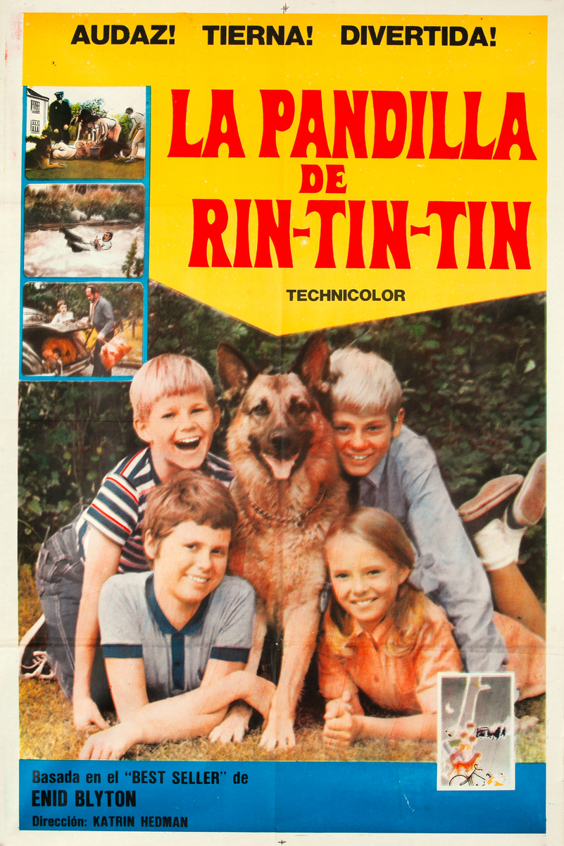 La Pandilla de Rin Tin Tin Argentinian Movie Poster 