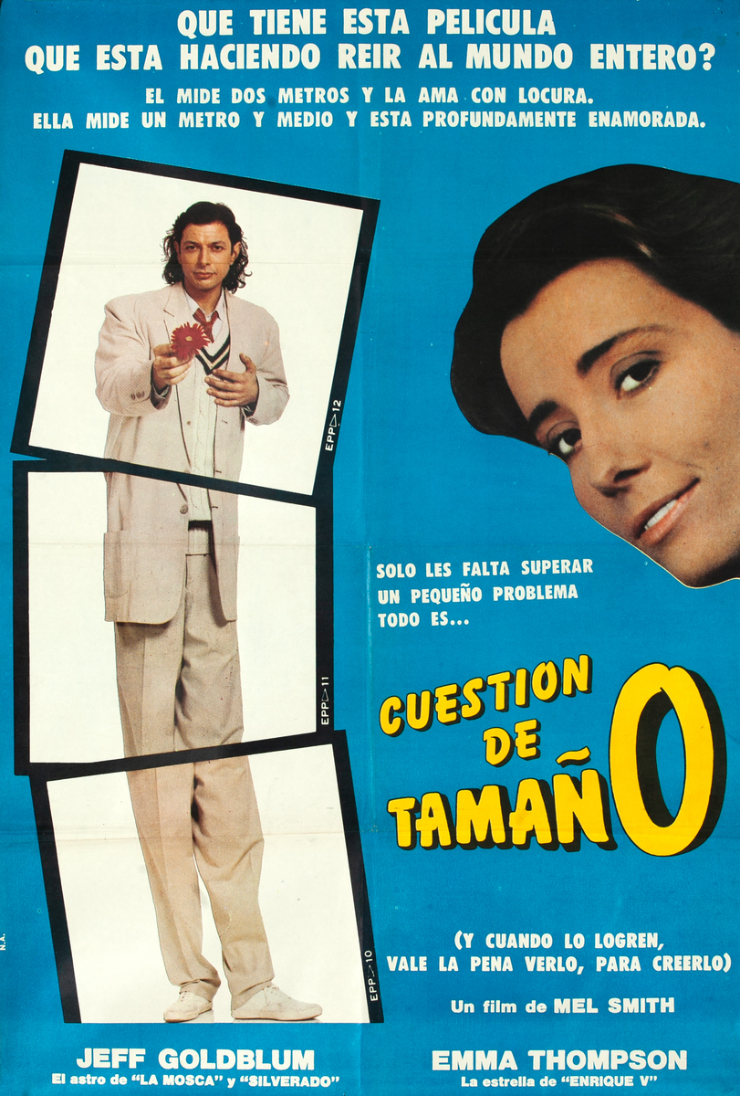 The Tall Guy, Spanish Movie Poster 