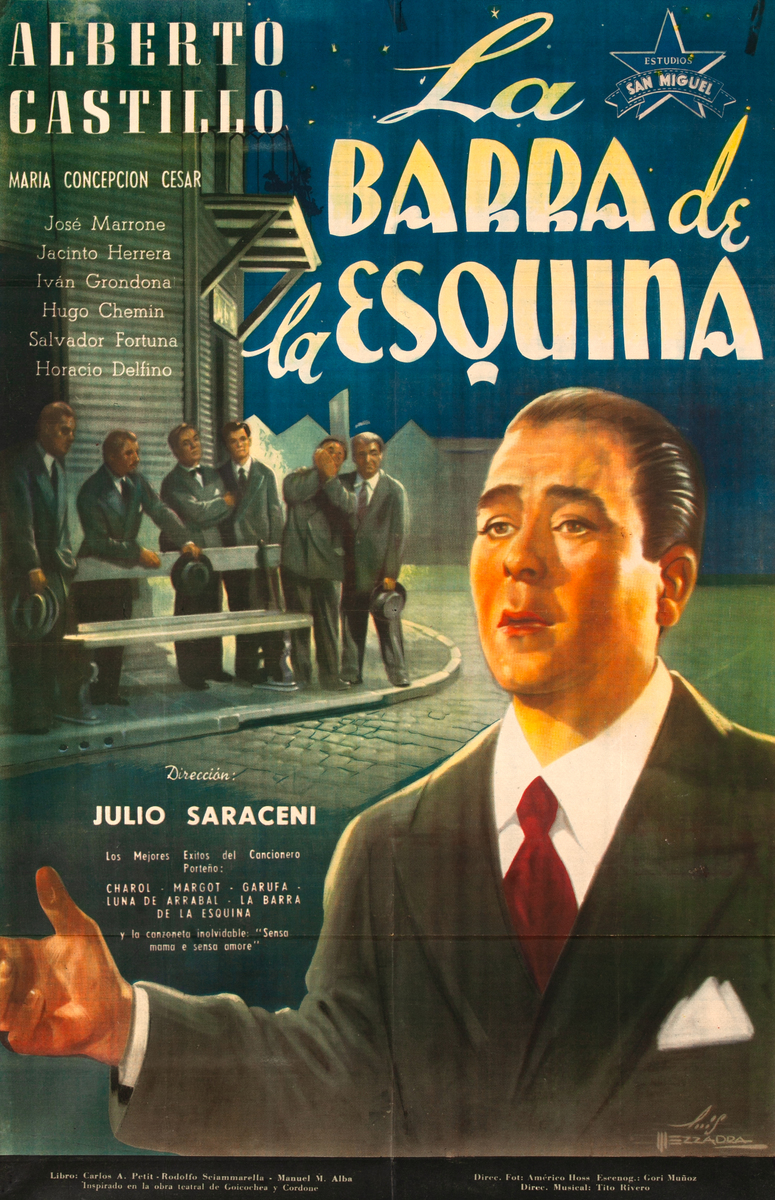 La Barra de la Esquina The Corner Bar Spanish 1 Sheet Movie Poster