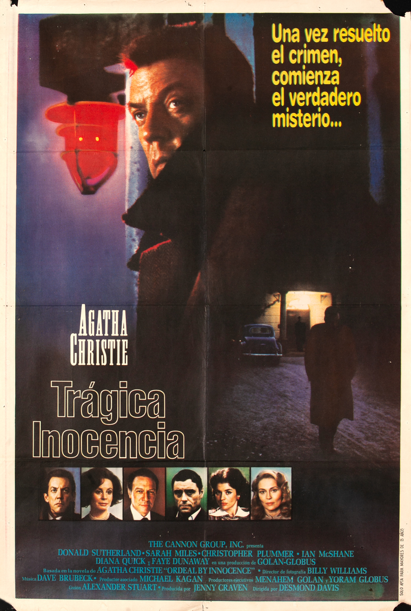 Ordeal by Innocence Argentinian Movie Poster