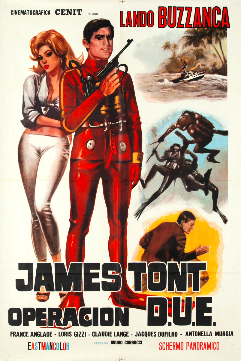 James Tont Operation D.U.E. Argentinian Movie Poster