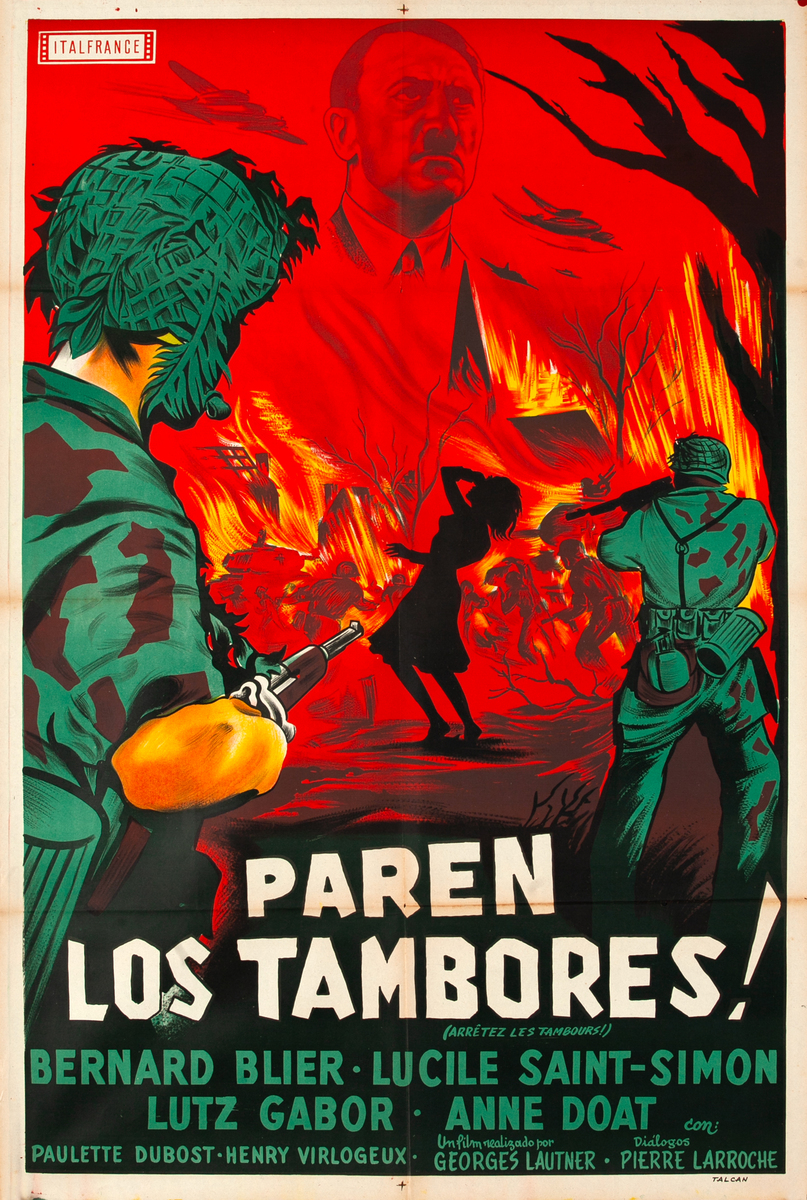 Paren los Tambores! Women and War Argentinian Movie Poster