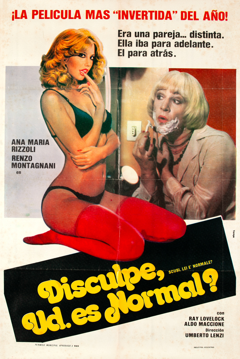 Excuse Me, Are You Normal? Argentinian Movie Poster