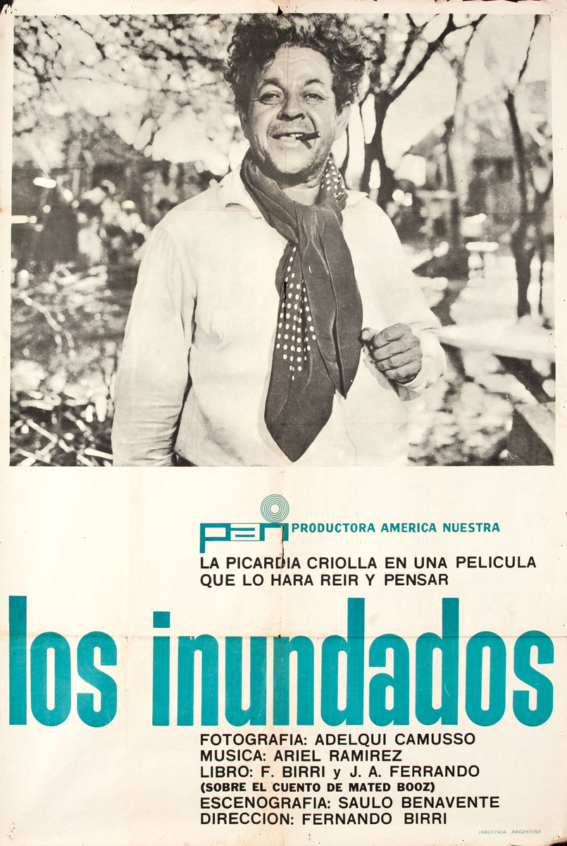 Flooded Out (Los inundados) Argentinian Movie Poster 