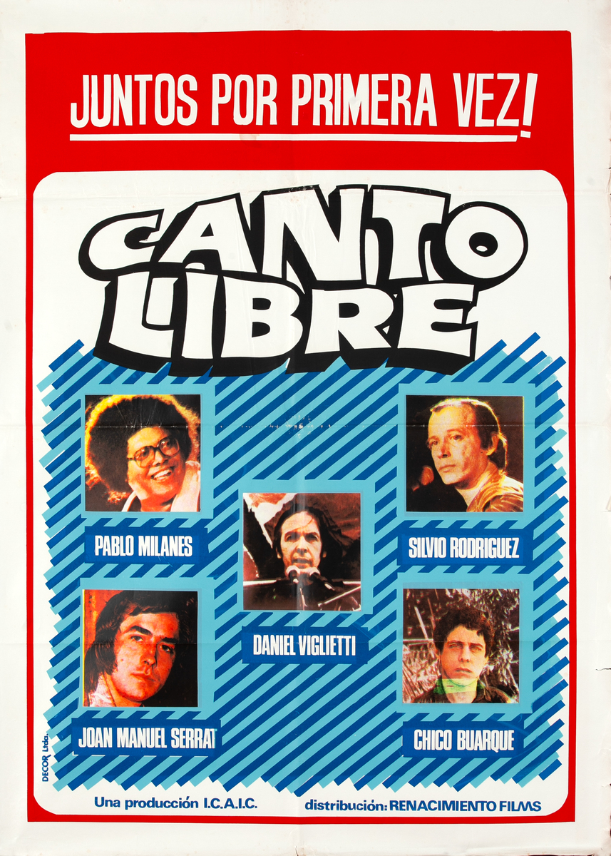 Canto Libre Argentinian Movie Poster